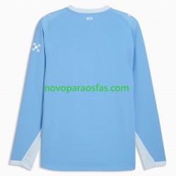 Camisolas Manchester City Homem Casa 2026-2027 Manga Comprida