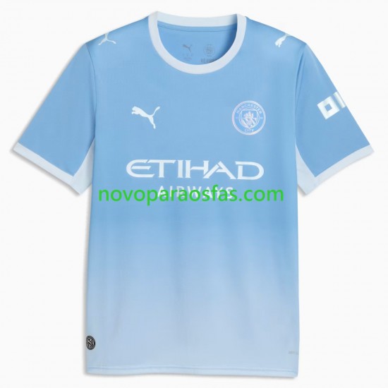 Camisolas Manchester City Homem Casa 2026-2027 Manga Curta