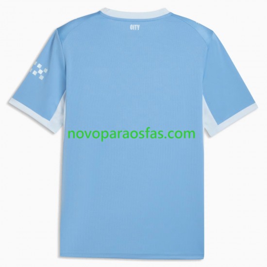 Camisolas Manchester City Homem Casa 2026-2027 Manga Curta