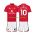 Camisolas Manchester United Matheus Cunha 10 Criança Casa 2026-2027 Manga Curta