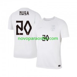 Camisolas Noruega Antonio NUSA 20 Homem Alternativo Copa do Mundo 2026 Manga Curta