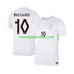 Camisolas Noruega Martin Odegaard 10 Homem Alternativo Copa do Mundo 2026 Manga Curta