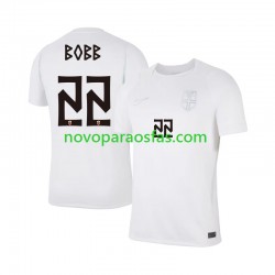 Camisolas Noruega Oscar Bobb 22 Homem Alternativo Copa do Mundo 2026 Manga Curta