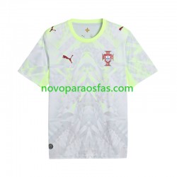 Camisolas Portugal Guarda-redes Homem Visitante Copa do Mundo 2026 Manga Curta