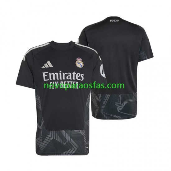 Camisolas Real Madrid Guarda-redes Homem Casa 2026-2027 Manga Curta