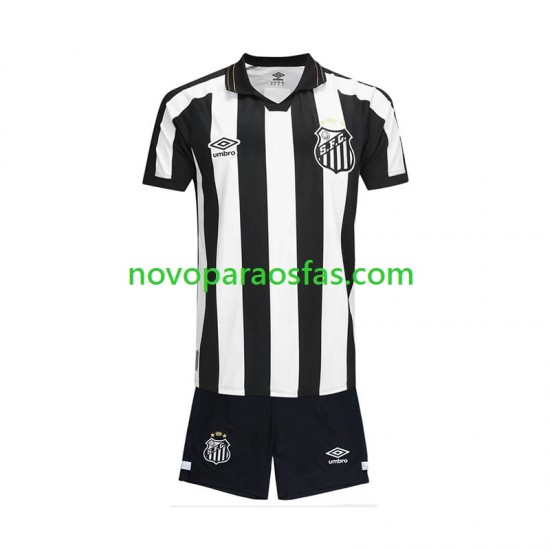 Camisolas Santos FC Criança Visitante 2026-2027 Manga Curta