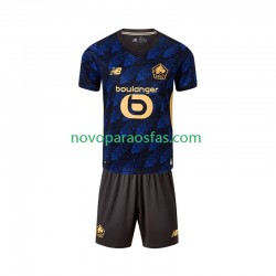 Camisolas LOSC Lille Criança Alternativo 2025-2026 Manga Curta