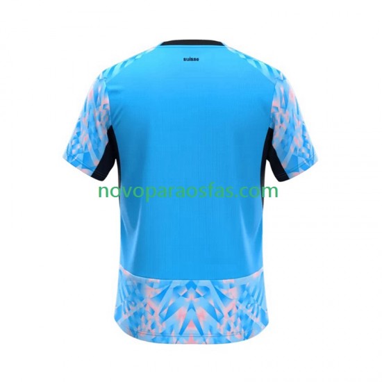Camisolas Suíça Homem Visitante Copa do Mundo 2026 Manga Curta
