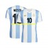 Camisolas Argentina Lionel Messi 10 50 Anniversary Homem Casa Manga Curta