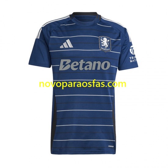 Camisolas Aston Villa Homem Alternativo 2024-2025 Manga Curta