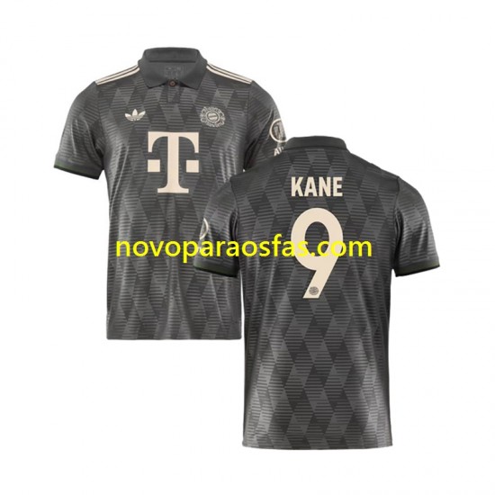 Camisolas Bayern de Munique Kane 9 Octoberfest Homem Quarto 2024-2025 Manga Curta