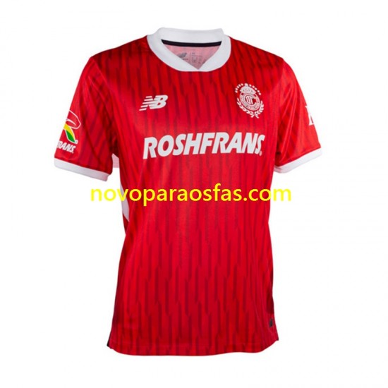 Camisolas Deportivo Toluca Homem Casa 2024-2025 Manga Curta