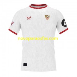 Camisolas Sevilla FC Homem Casa 2024 Manga Curta