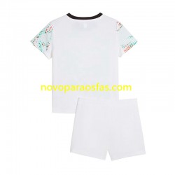 Camisolas Portugal Criança Visitante 2025 Manga Curta