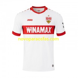 Camisolas VfB Stuttgart Homem Casa 2024-2025 Manga Curta