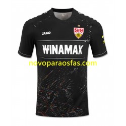Camisolas VfB Stuttgart Homem Alternativo 2024-2025 Manga Curta