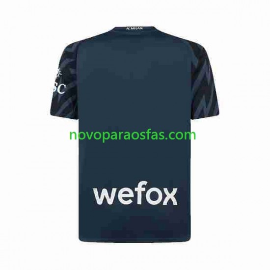 Camisolas AC Milan Guarda-redes Homem Alternativo 2023-2024 Manga Curta