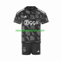 Camisolas AFC Ajax Criança Alternativo 2023-2024 Manga Curta