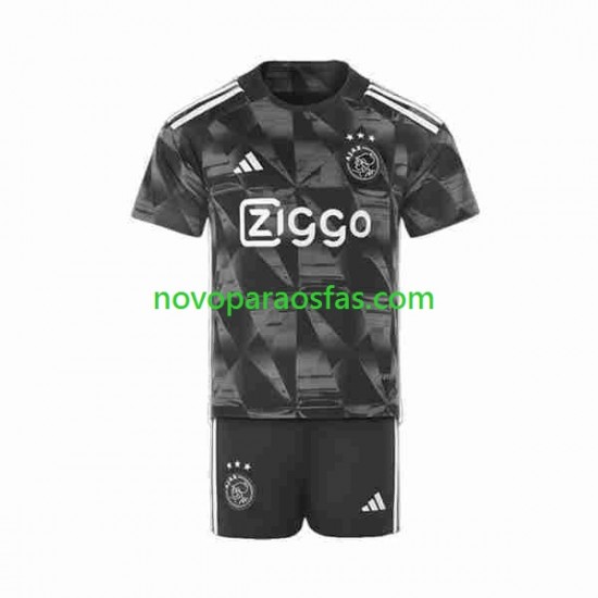 Camisolas AFC Ajax Criança Alternativo 2023-2024 Manga Curta