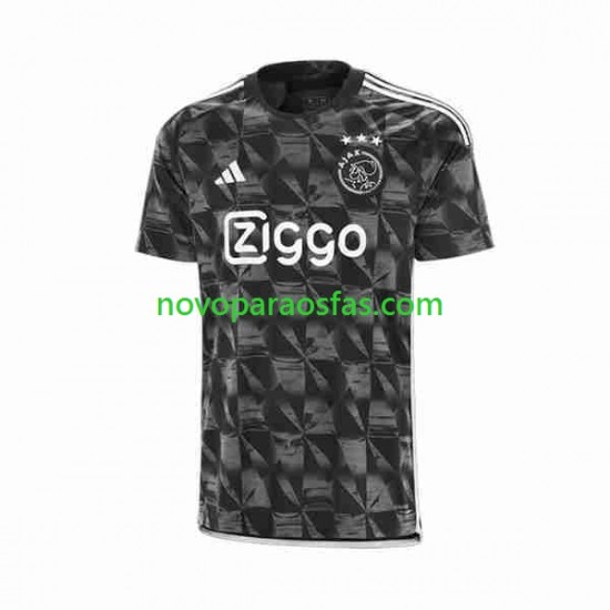 Camisolas AFC Ajax Homem Alternativo 2023-2024 Manga Curta
