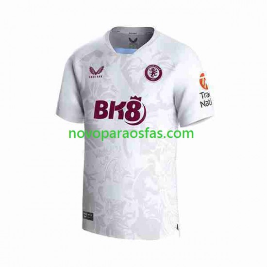 Camisolas Aston Villa Homem Visitante 2023-2024 Manga Curta