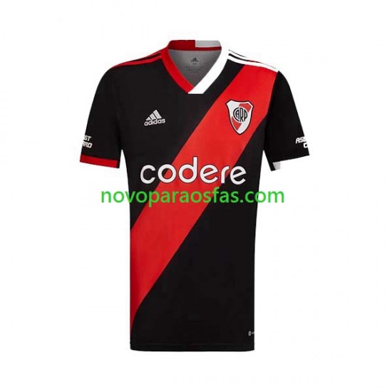 Camisolas CA River Plate Homem Alternativo 2023-2024 Manga Curta