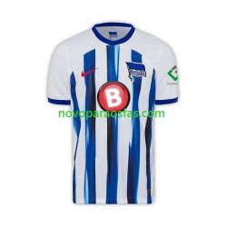Camisolas Hertha BSC Homem Casa 2023-2024 Manga Curta