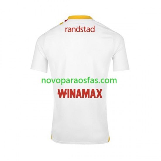 Camisolas RC Lens Homem Alternativo 2023-2024 Manga Curta