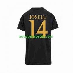 Camisolas Real Madrid Joselu 14 Homem Alternativo 2023-2024 Manga Curta