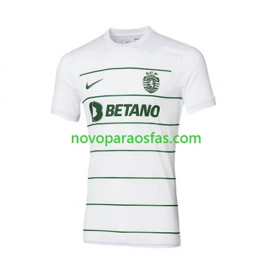 Camisolas Sporting CP Homem Visitante 2023-2024 Manga Curta