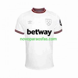 Camisolas West Ham United Homem Visitante 2023-2024 Manga Curta