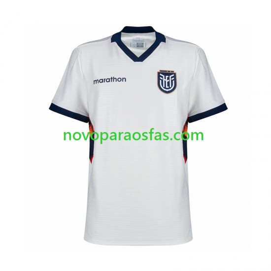 Camisolas Equador Homem Alternativo Copa do Mundo 2026 Manga Curta