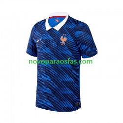 Camisolas França Homem Casa Copa do Mundo 2026 Manga Curta