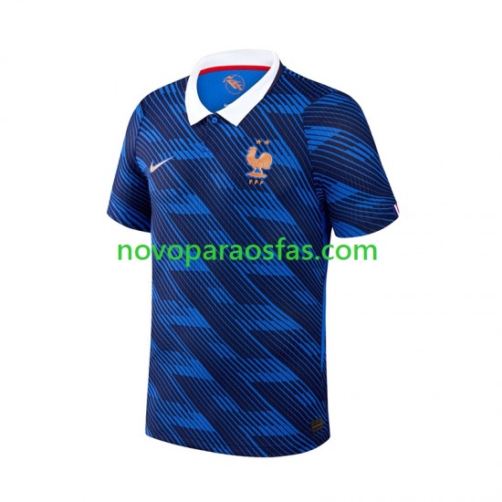 Camisolas França Homem Casa Copa do Mundo 2026 Manga Curta