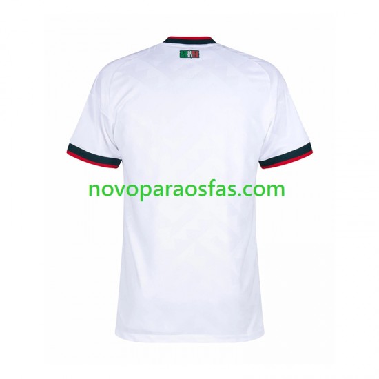 Camisolas México Homem Visitante Copa do Mundo 2026 Manga Curta