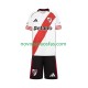 Camisolas CA River Plate Criança Casa 2025-2026 Manga Curta