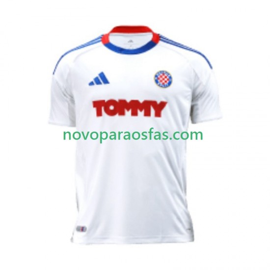 Camisolas HNK Hajduk Homem Casa 2025-2026 Manga Curta