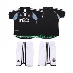 Camisolas Newcastle United 2000 2001 Retro Criança Visitante Manga Curta