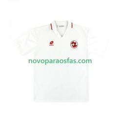 Camisolas Suíça Retro Homem Visitante 1994 Manga Curta