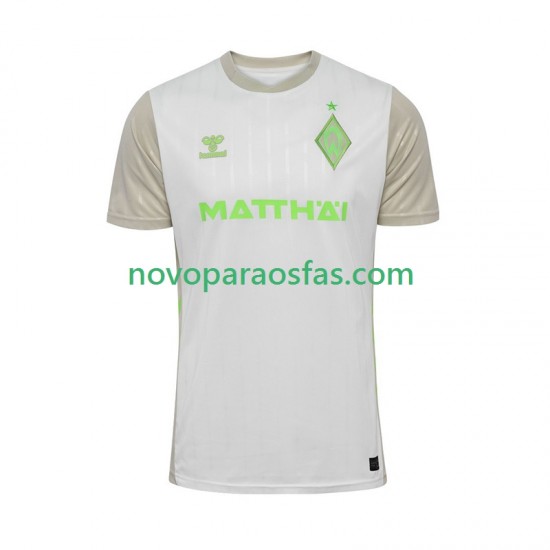 Camisolas Werder Bremen Homem Visitante 2025-2026 Manga Curta