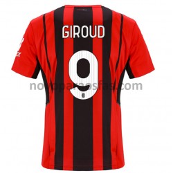 Camisolas AC Milan Olivier Giroud 9 Casa 2021-2022 Manga Curta