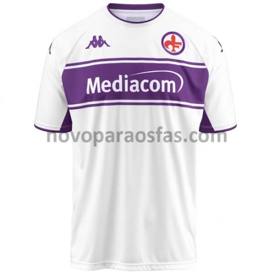 Camisolas ACF Fiorentina Visitante 2021-2022 Manga Curta