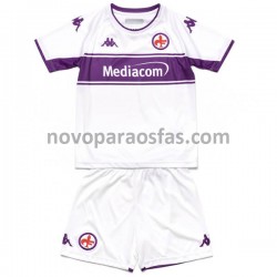 Camisolas ACF Fiorentina Criança Visitante 2021-2022 Manga Curta