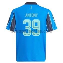Camisolas AFC Ajax Antony 39 Visitante 2021-2022 Manga Curta
