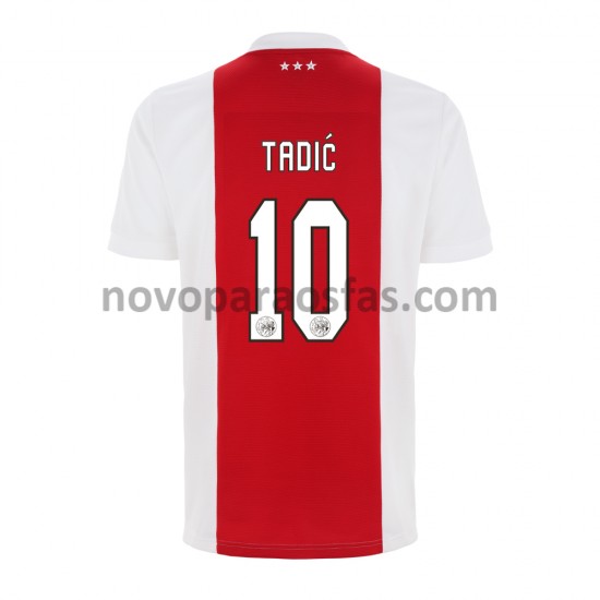 Camisolas AFC Ajax Dusan Tadic 10 Casa 2021-2022 Manga Curta