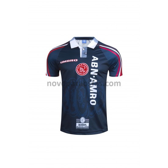 Camisolas AFC Ajax Retro Visitante 1997-1998 Manga Curta