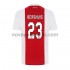 Camisolas AFC Ajax Steven Berghuis 23 Casa 2021-2022 Manga Curta