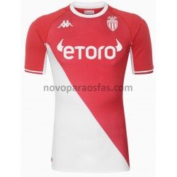 Camisolas AS Monaco Casa 2021-2022 Manga Curta