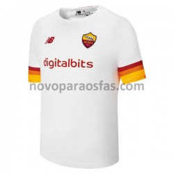 Camisolas AS Roma Visitante 2021-2022 Manga Curta