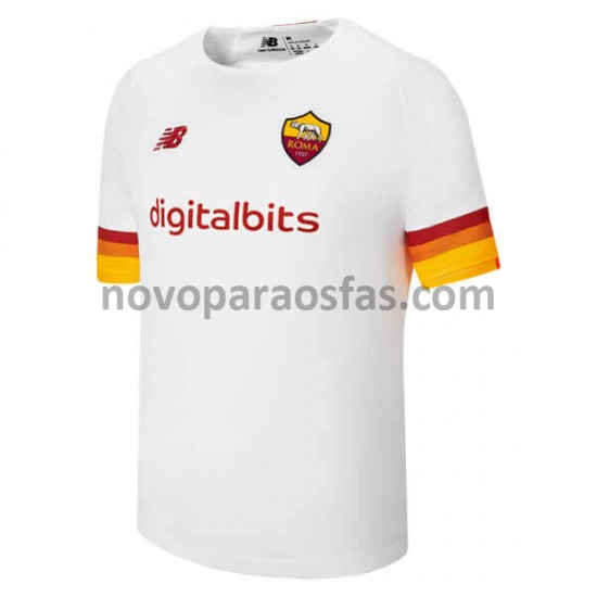 Camisolas AS Roma Visitante 2021-2022 Manga Curta